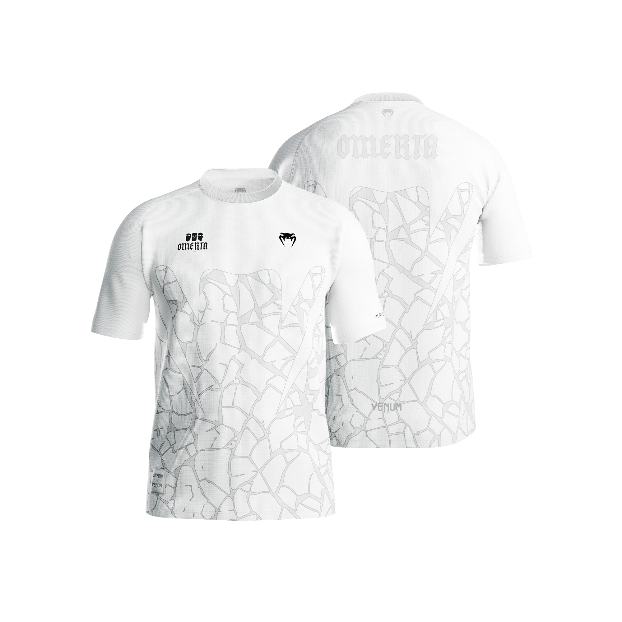 Venum X Omerta White Jersey